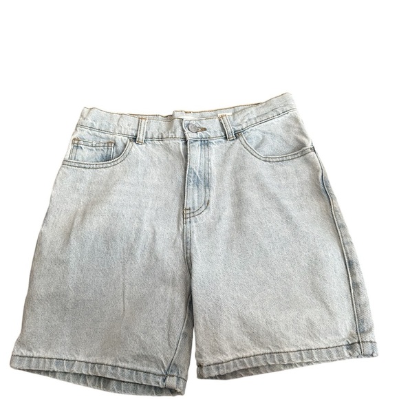 PAC Sun Light Blue Denim Shorts Girls 16 - Picture 1 of 4